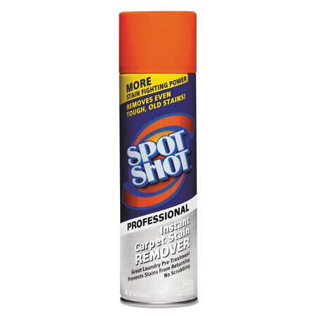Wd-40 Spot Shot Professional Instant Carpet Stain Remover, 18oz Spray, PK12 WDC 009934